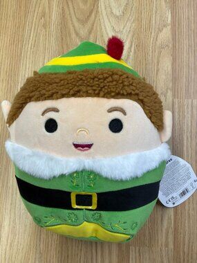 Squishmallows 8" Buddy The Elf Plush Stuffed Toy
